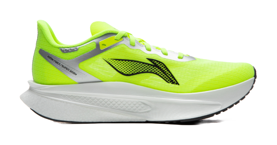 Li-Ning Feidian 6 Challenger "Fluorescent Bright Green" ARMW003-1 - Running Shoe Unisex Fluorescent Bright Green