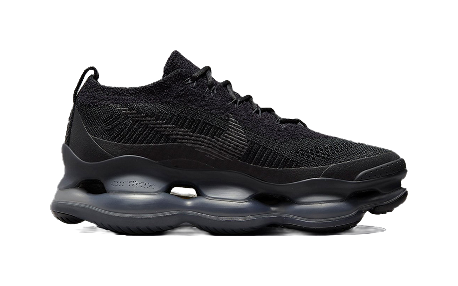 Nike Air Max Scorpion Flyknit Triple Black Womens  vjsneaker.com
