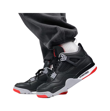 Air Jordan 4 Retro Bred Reimagined GS  vjsneaker.com