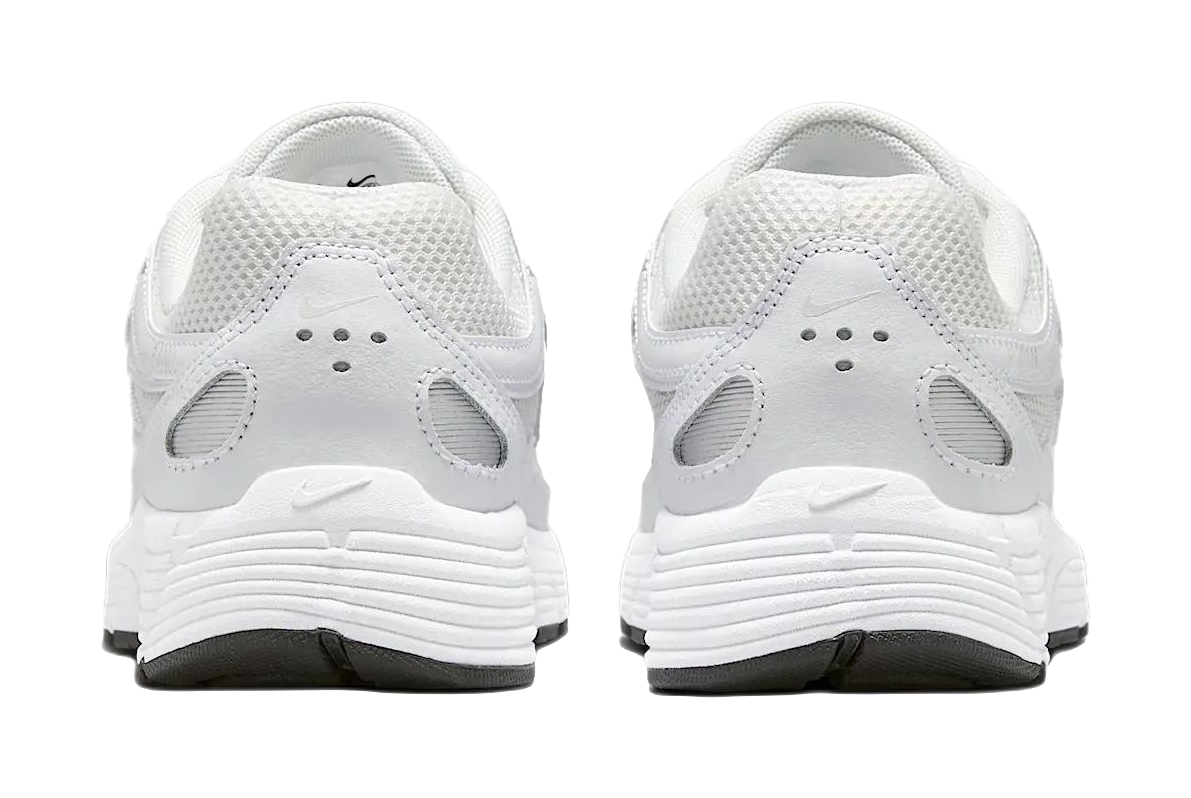 Nike P 6000 Anti Slip Wear Resistant Low Top Kids Running Shoes White  VJSNEAKER