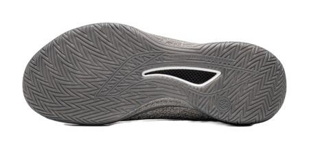 Li-Ning Gamma 2 basketball shoe outsole with textured herringbone tread