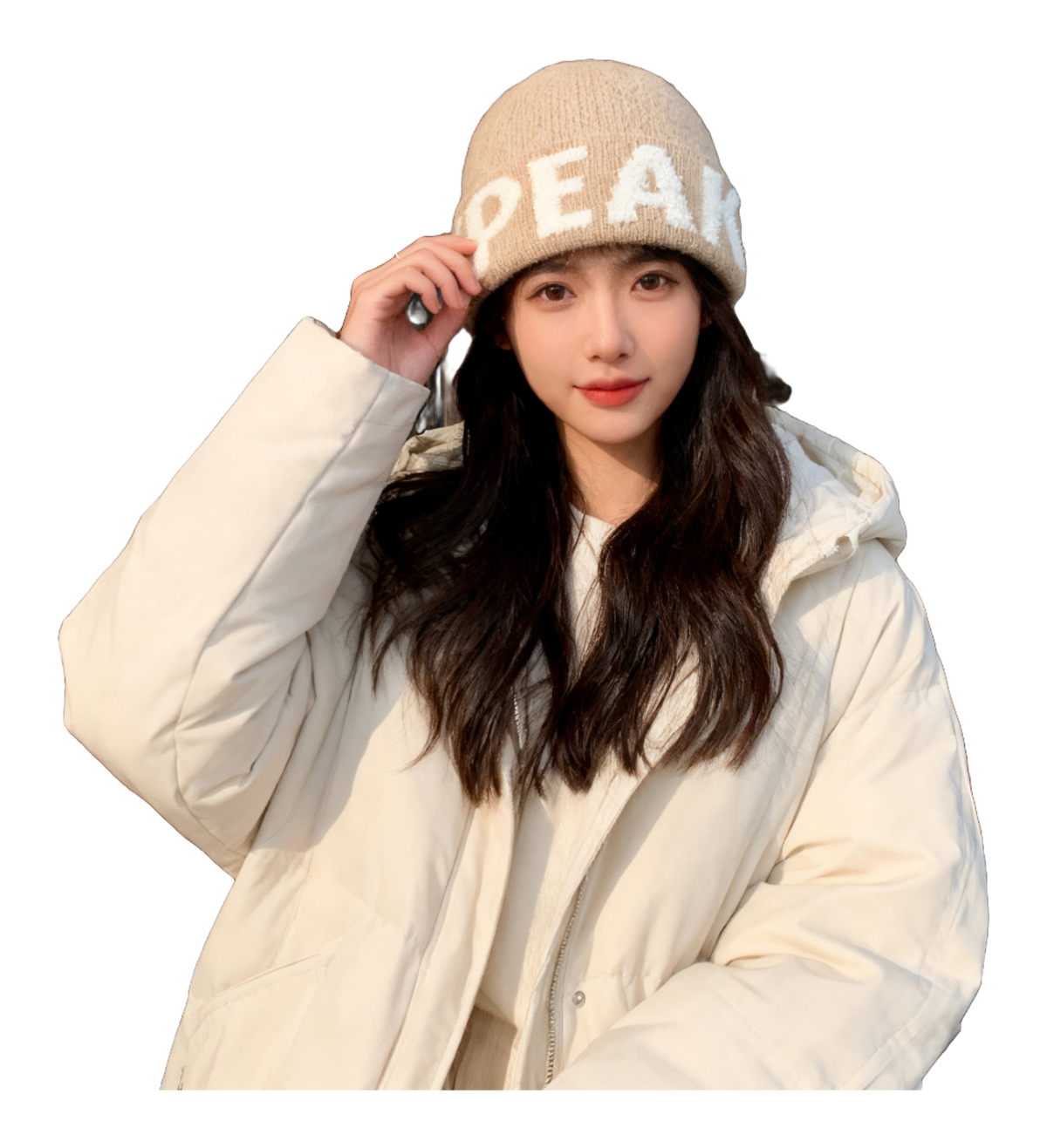 Peak beanie for both men and women  vjsneaker.com