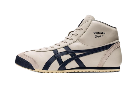 Onitsuka Tiger Mexico Mid Runner Birch Indian Ink  vjsneaker.com