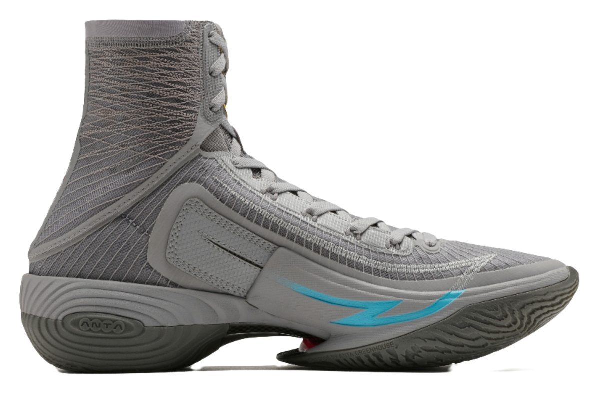ANTA SV Eclosion Type 1 "Crystal Flash Butterfly" 112541101VS-1 - Basketball Shoe Unisex Gray Silver