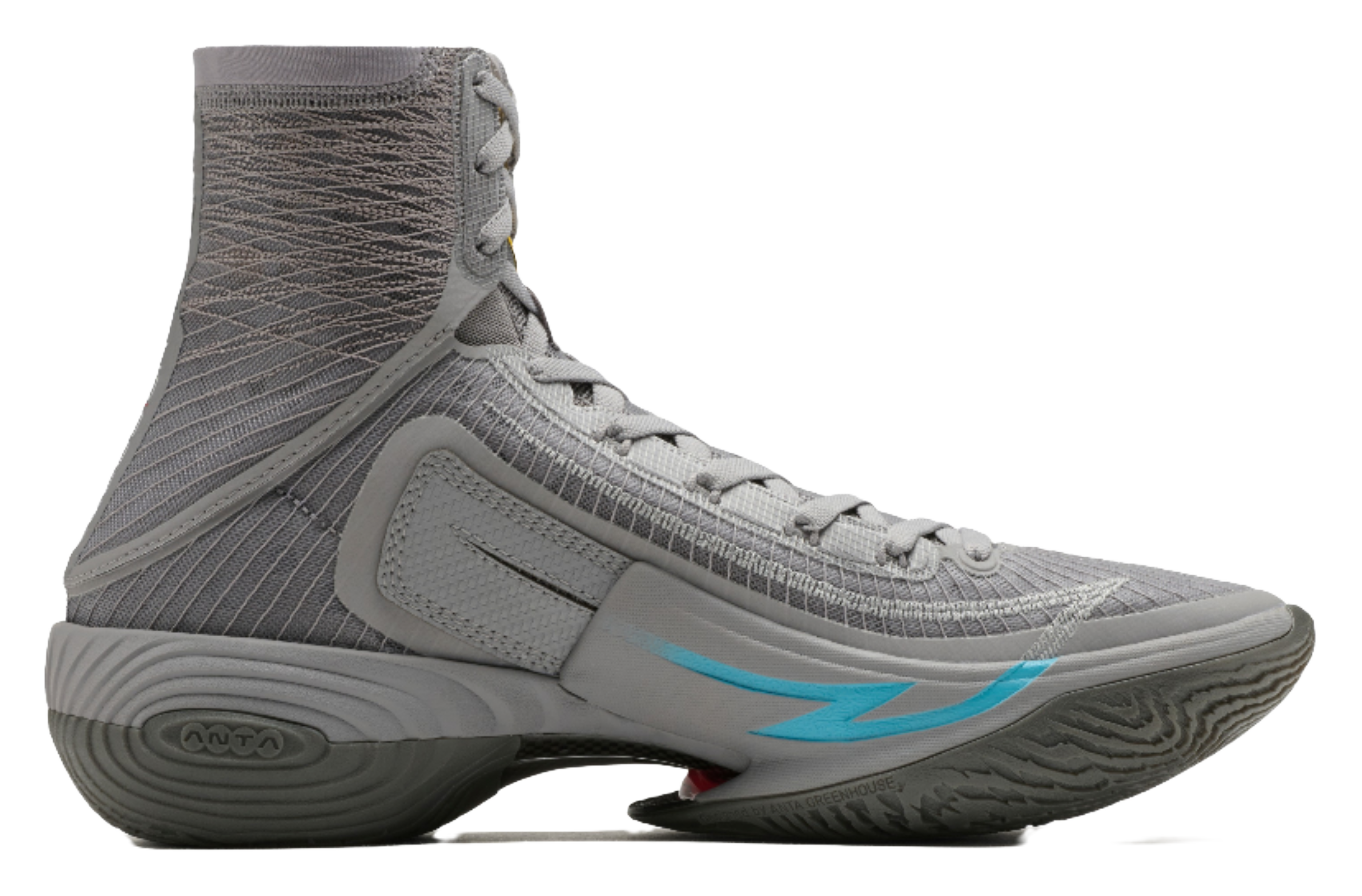 ANTA SV Eclosion Type 1 "Crystal Flash Butterfly" 112541101VS-1 - Basketball Shoe Unisex Gray Silver