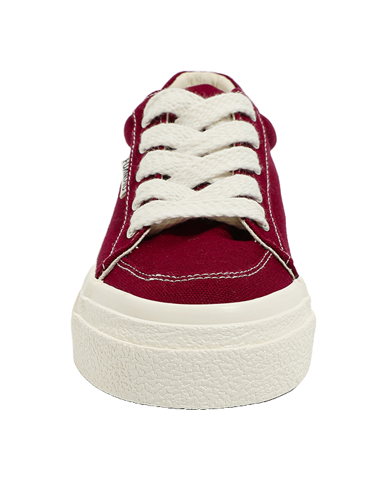 HUANQIU Women's Low-Top Canvas Shoes - Slip-Resistant Durable & Breathable Burgundy 