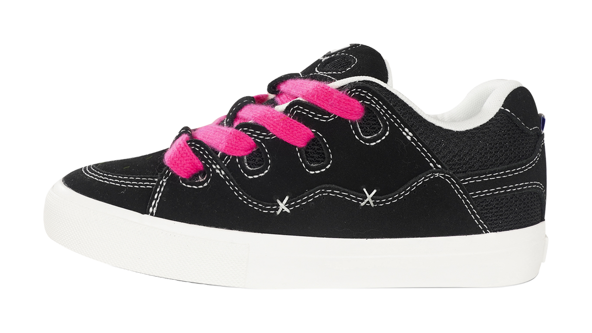 Ollieskate Shock Absorbers Slip Resistant Low top Casual Shoes Unisex Black  VJSNEAKER