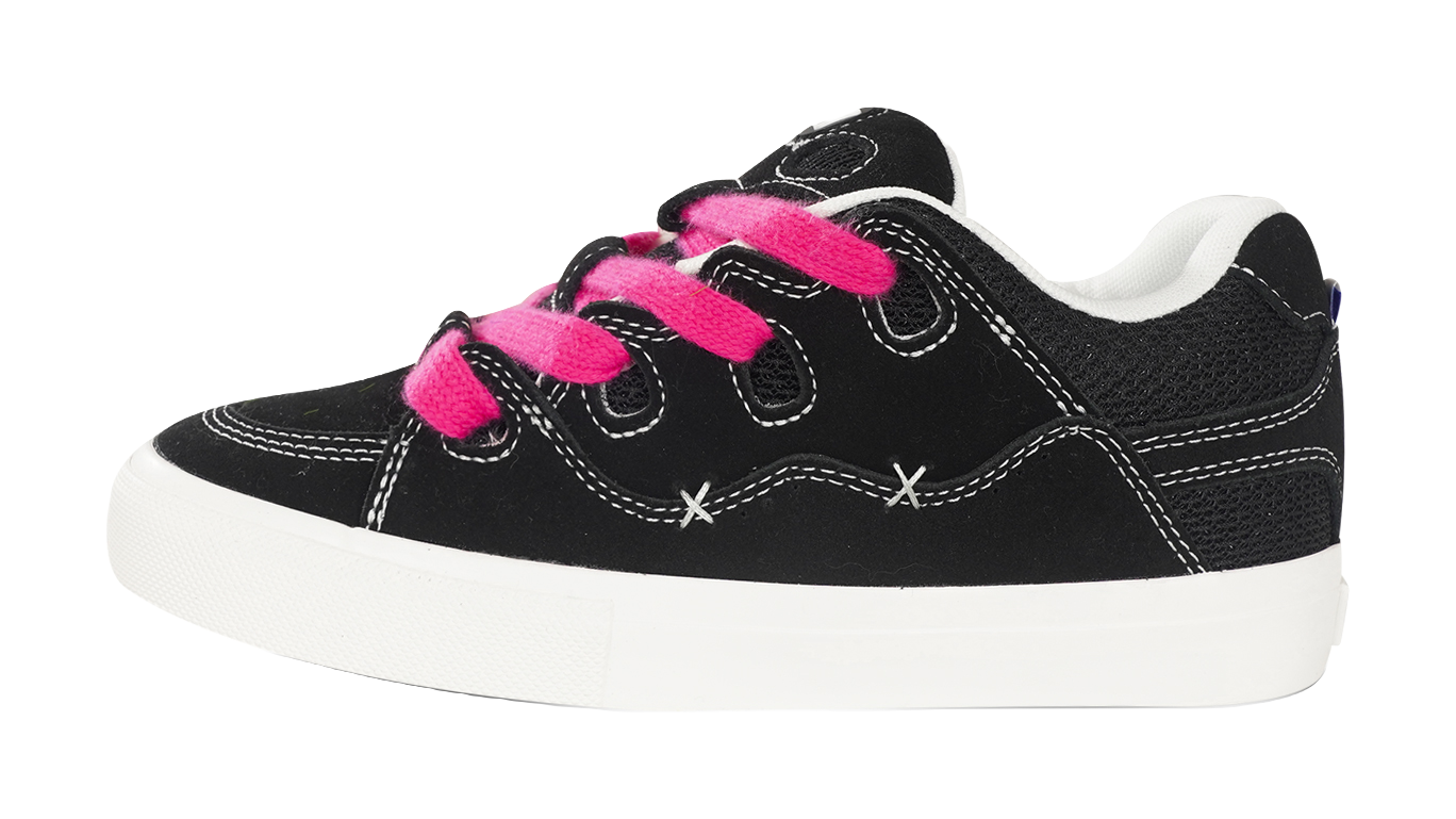 Ollieskate Shock Absorbers Slip Resistant Low top Casual Shoes Unisex Black  VJSNEAKER