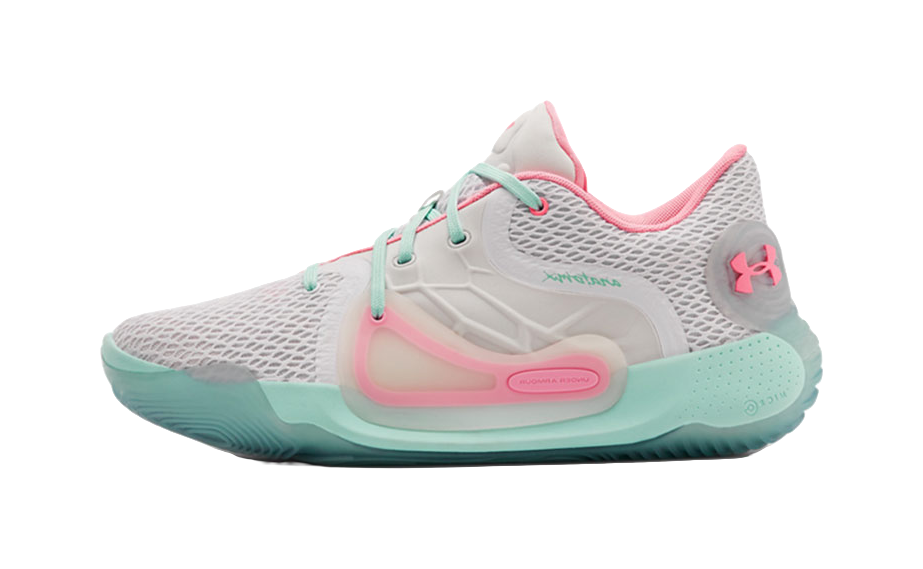 Under Armour Anatomix Spawn 2 White Pink  vjsneaker.com