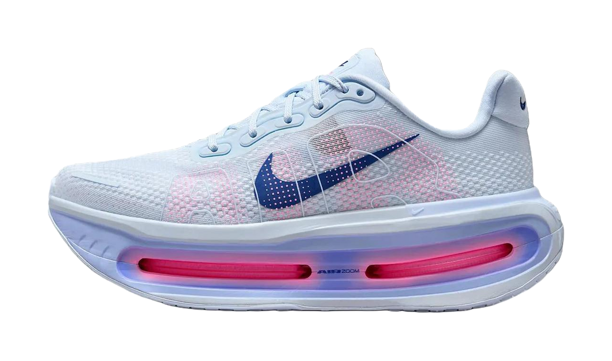 Nike Vomero Breathable Running Shoes Womens Blue Pink  vjsneaker.com