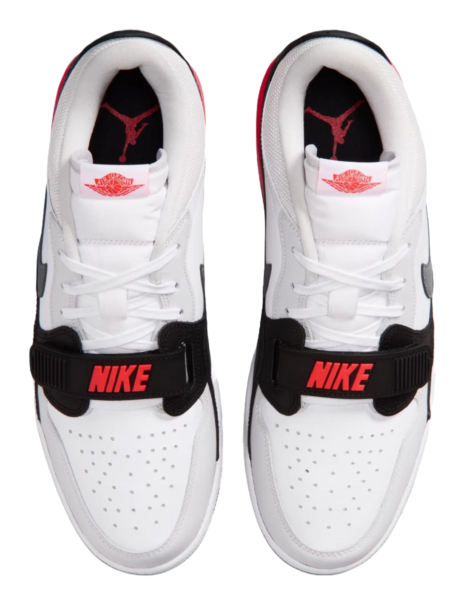 Jordan Legacy 312 Low top Vintage Basketball Shoes Mens White Red  vjsneaker.com