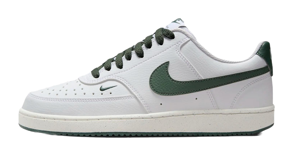Nike Court Vision Low Next Nature White Vintage Green Womens  Vertical Jump Group USA Inc.