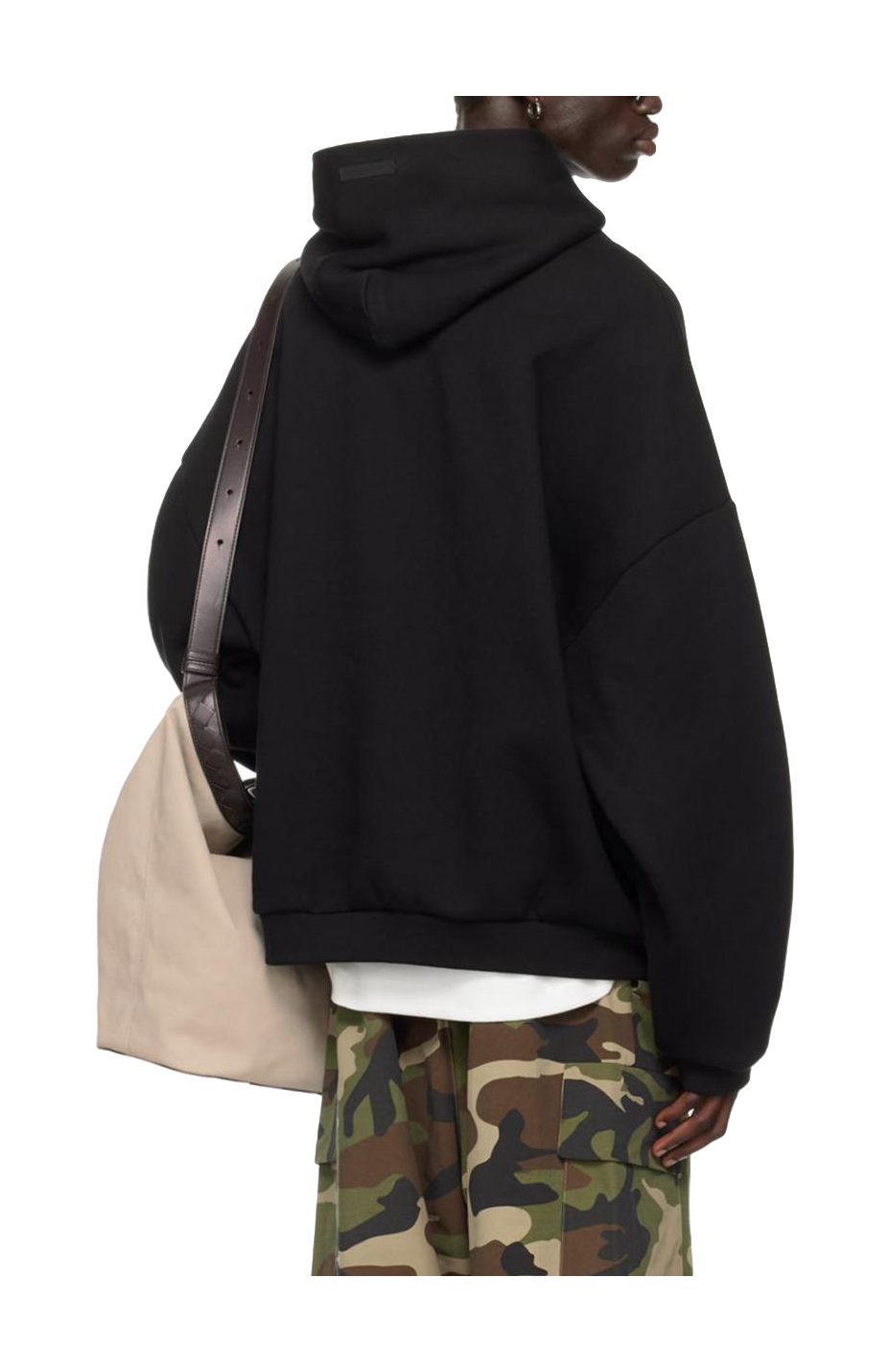 Fear Of God Essentials fleece hoodie  vjsneaker.com