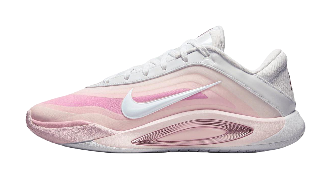 Nike AOne Breathable Traction Basketball Shoes Unisex Pink White  VJSNEAKER