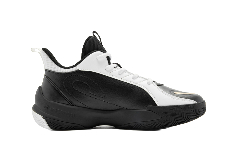 Jordan Shadow Breaking Young Comfortable, Versatile, Anti slip, Wear resistant, Middle cut Children's Basketball Shoes Black/Jordan White Youth  VJSNEAKER