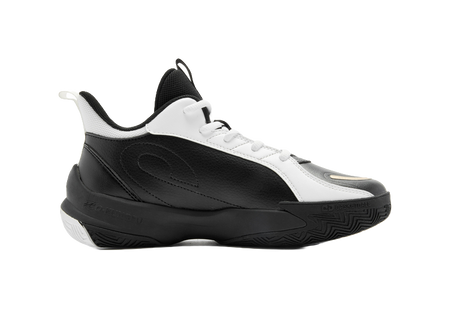 Jordan Shadow Breaking Young Comfortable, Versatile, Anti slip, Wear resistant, Middle cut Children's Basketball Shoes Black/Jordan White Youth  VJSNEAKER