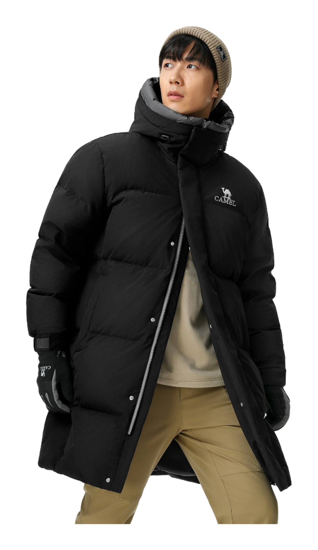 CAMEL Down Jackets Mens  VJ SNEAKER