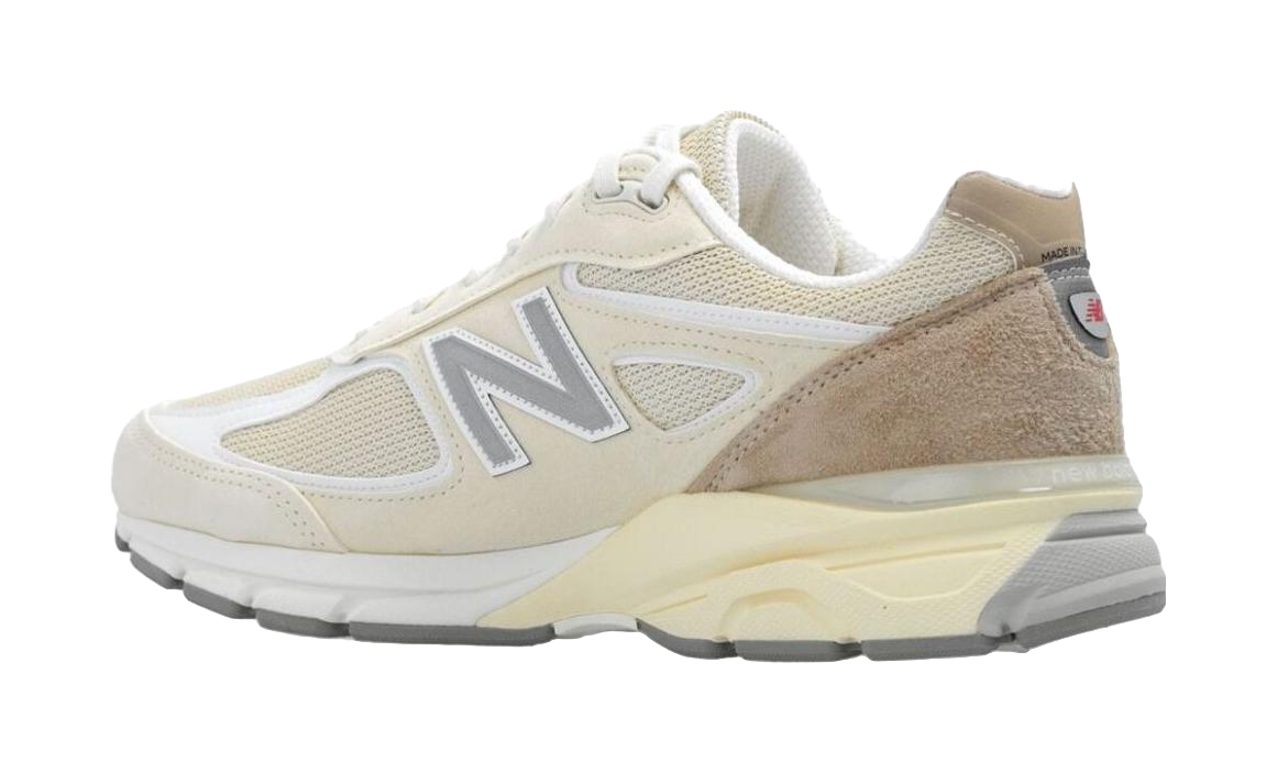 990v4 Mens Teddy Santis x 990v4 New Balance Made in Usa Limestone  vjsneaker.com