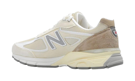 990v4 Mens Teddy Santis x 990v4 New Balance Made in Usa Limestone  vjsneaker.com