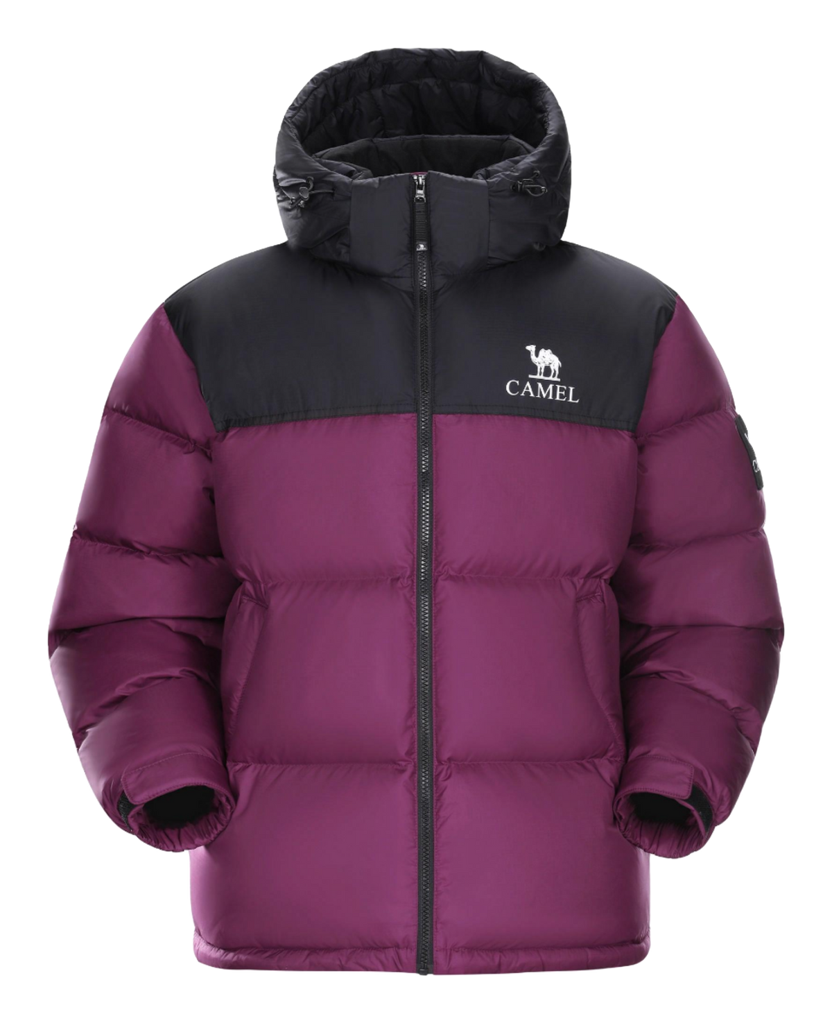 CAMEL Warm Fleece Collection Down Jacket Unisex  vjsneaker.com