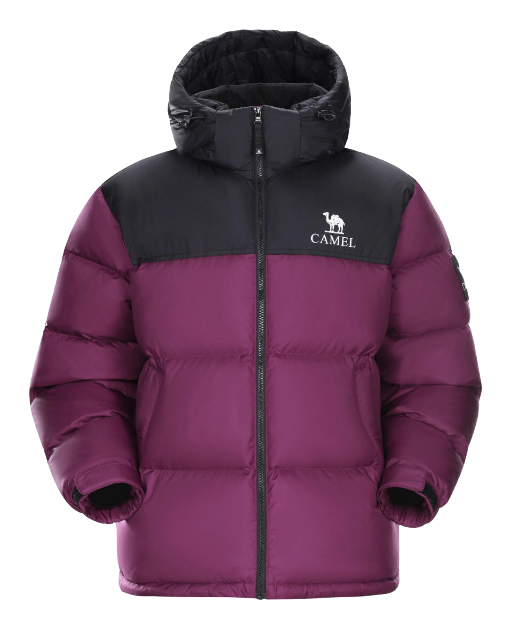 CAMEL Warm Fleece Collection Down Jacket Unisex  vjsneaker.com