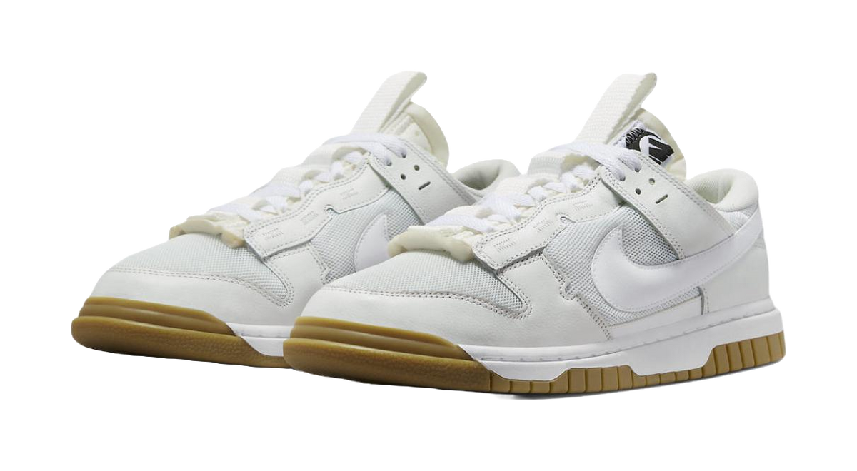 Nike Air Dunk Jumbo Photon Dust Gum Light Brown  vjsneaker.com