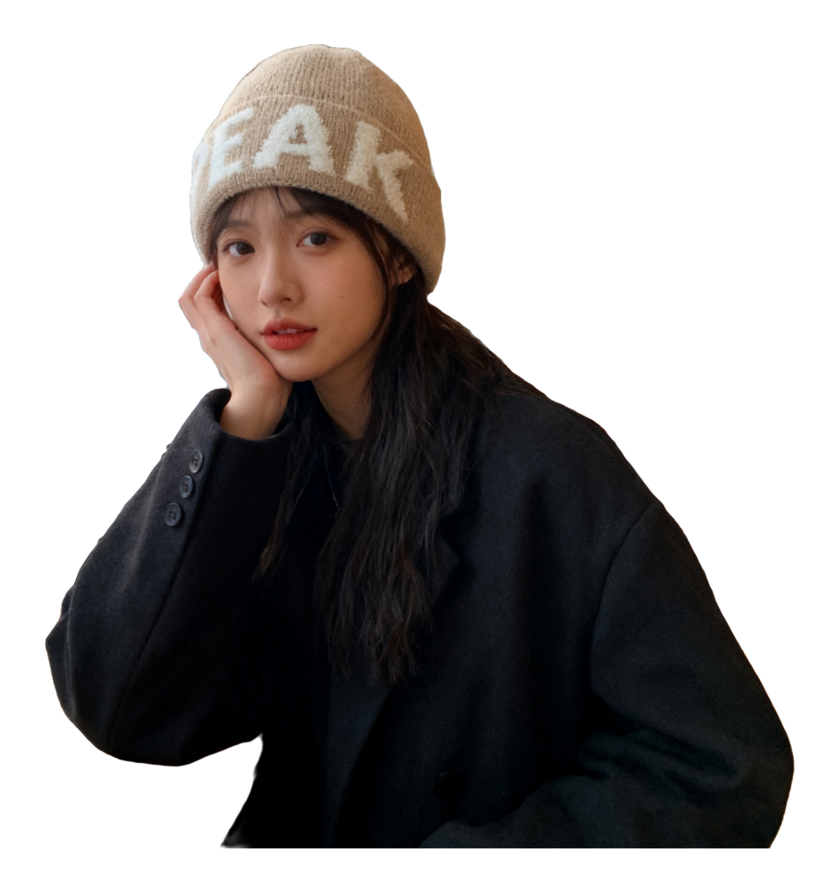 Peak beanie for both men and women  vjsneaker.com