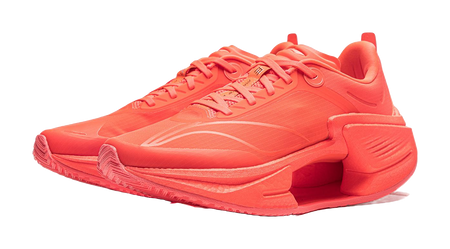 Li Ning Shadow 3 Essential Fabric Low top Casual Running Shoes Mens Red  VJsneaker