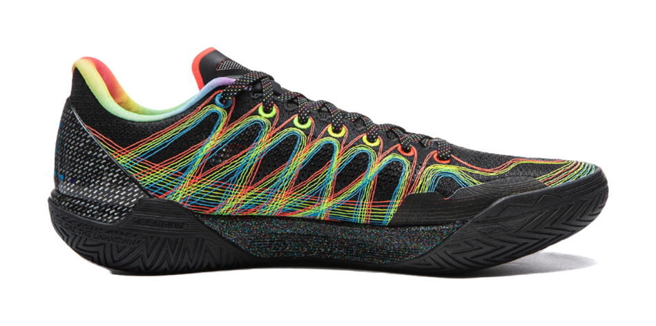 Li-Ning Gamma 2 "Unlimited" ABAV033-8 - Basketball Shoes Unisex Black Yellow