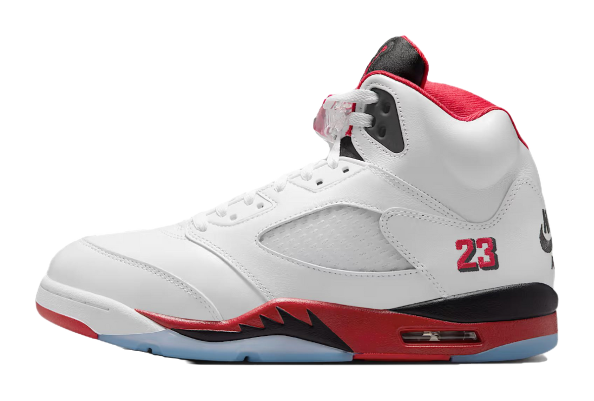 JORDAN 5 Retro Fire Red Black Tongue 2025  VJSNEAKER