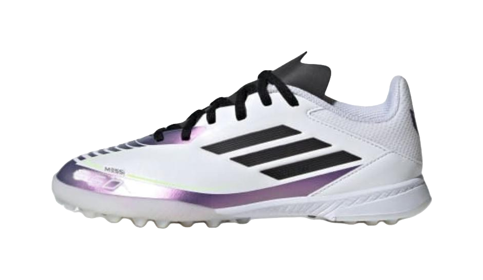 Adidas F50 League Slip Resistant Abrasion Resistant Low top Kids Soccer Shoes White Kids  vjsneaker.com