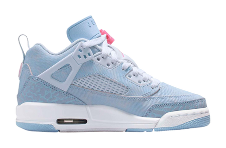 Jordan Spizike Slip Resistant Abrasion Resistant Low top Childrens Basketball Shoes Cobalt Blue Unisex  vjsneaker.com