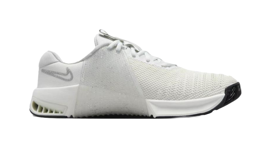 Nike Metcon 9 Premium Summit White Sail Black Metallic Silver Womens  vjsneaker.com