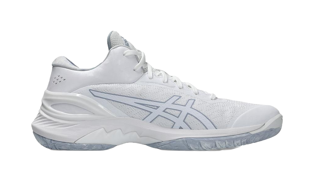 ASICS GELBURST 28 Soft And Comfortable Abrasion Resistant Mid top Basketball Shoes Mens White  vjsneaker.com