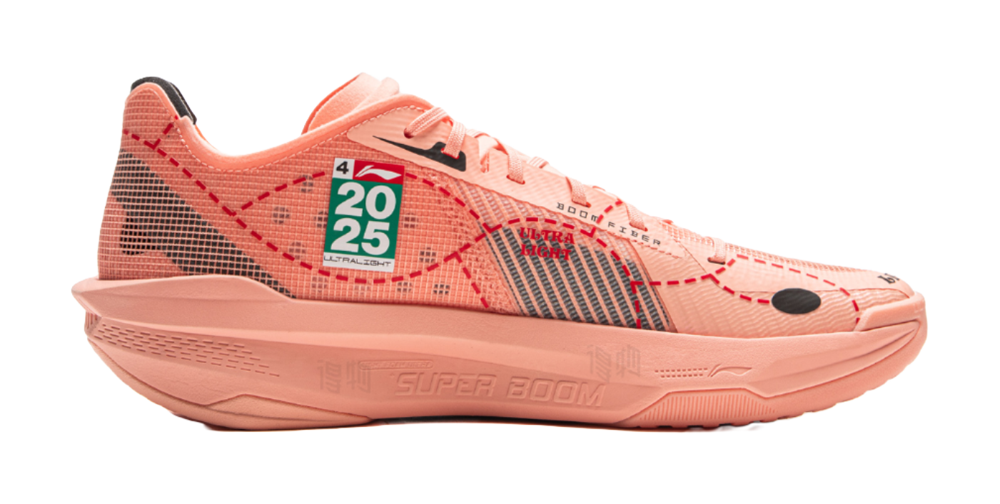 Li Ning ULTRALIGHT Basketball Shoes Mens Low top Immortal Peach Pink  VJSNEAKER