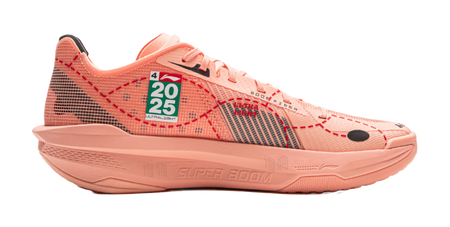 Li Ning ULTRALIGHT Basketball Shoes Mens Low top Immortal Peach Pink  VJSNEAKER