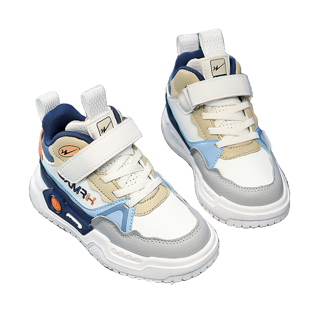 Binary Slip Resistant, Abrasion Resistant, Rebound, Lightweight Cushioning Casual Shoes Kids  VJSNEAKER