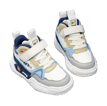 Binary Slip Resistant, Abrasion Resistant, Rebound, Lightweight Cushioning Casual Shoes Kids  VJSNEAKER