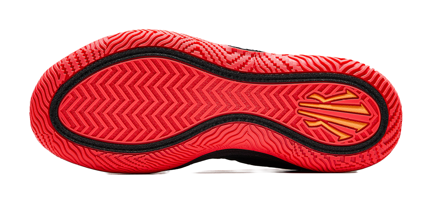 Anta KAI SPEED 2 Irving Pioneer 2 CNY Low top Basketball Shoes Mens Basic Black/Neon Red  vjsneaker.com