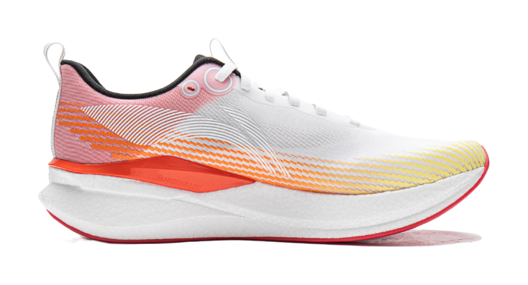 Lol X LINING Red Hare 8PRO Running Shoes Unisex Low top White Orange 