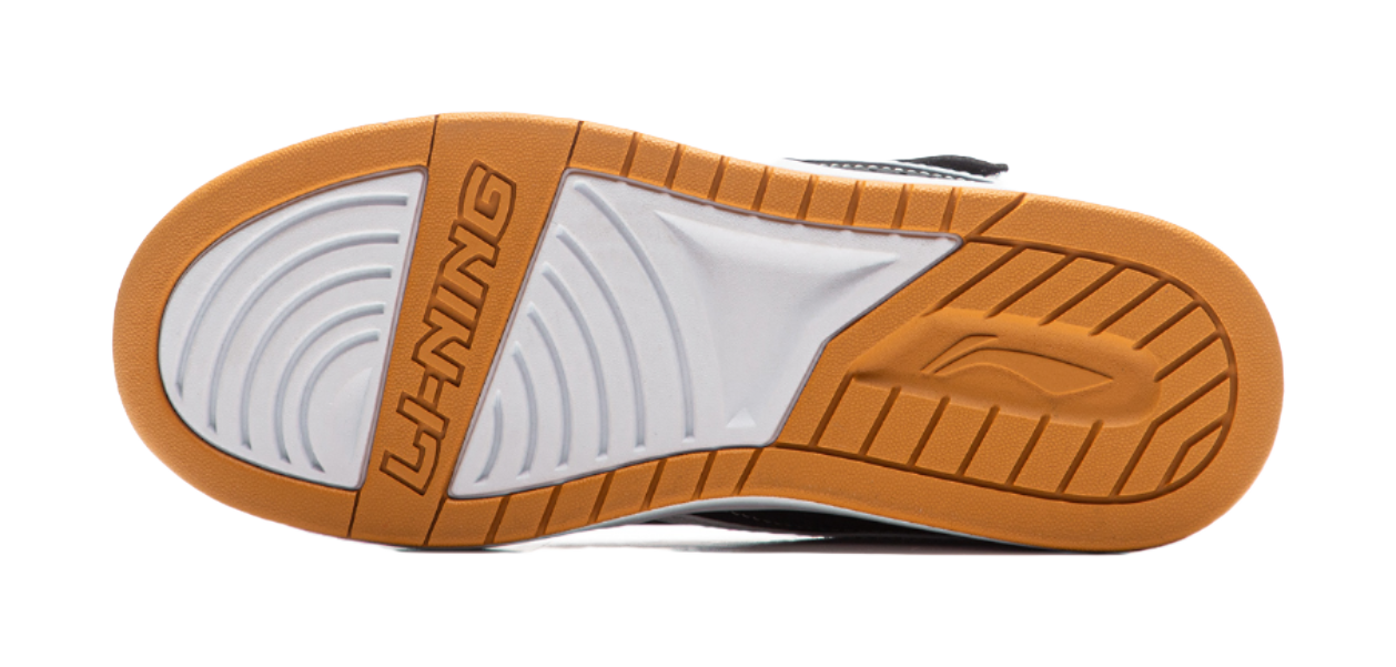 Li Ning YOUNG Sports Life Collection Synthetic Leather Trendy Slip Resistant Cushioning Rebound Thermal High top  VJSNEAKER