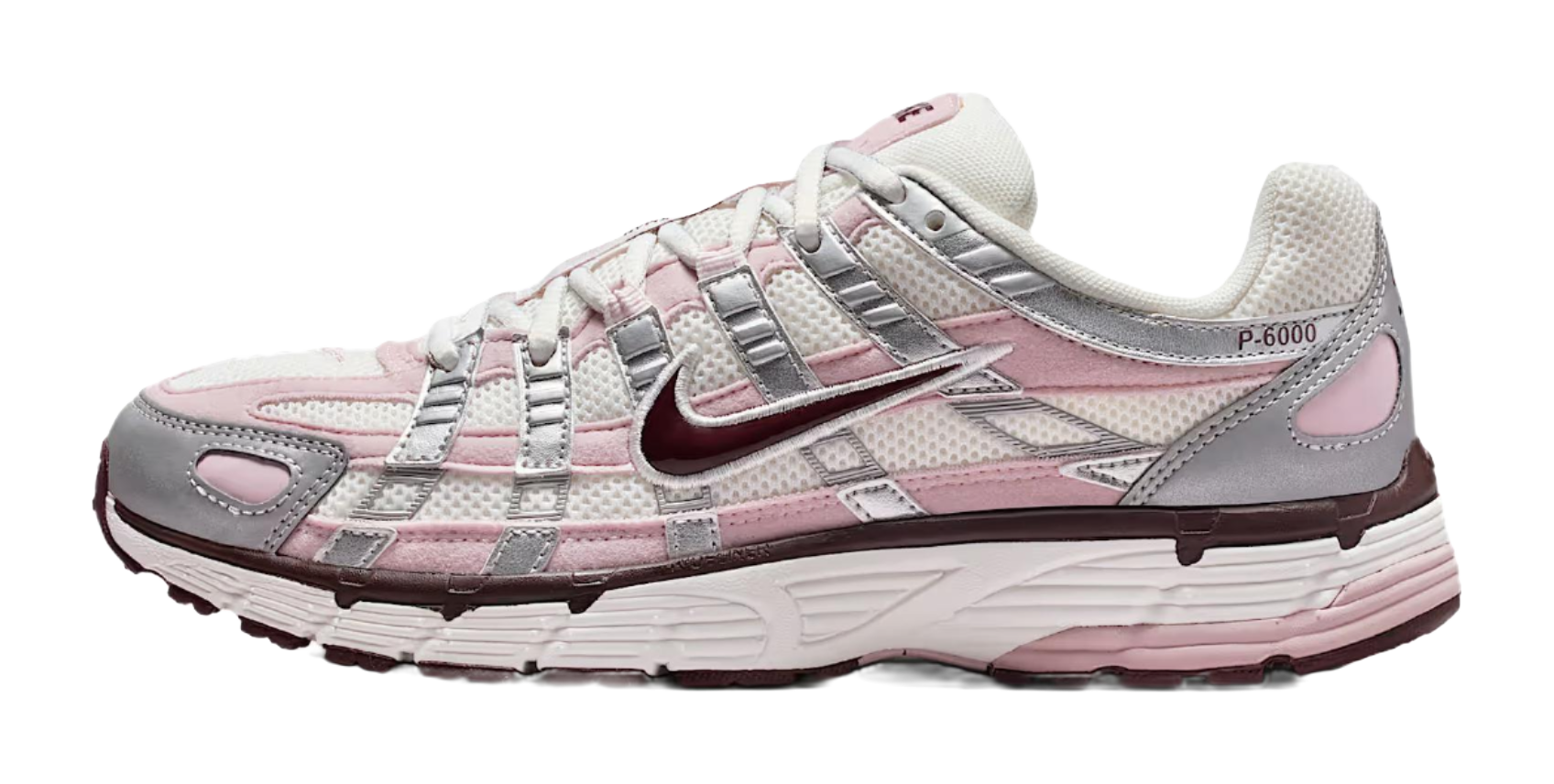 Nike P 6000 Low top Casual Shoes Womens White  vjsneaker.com