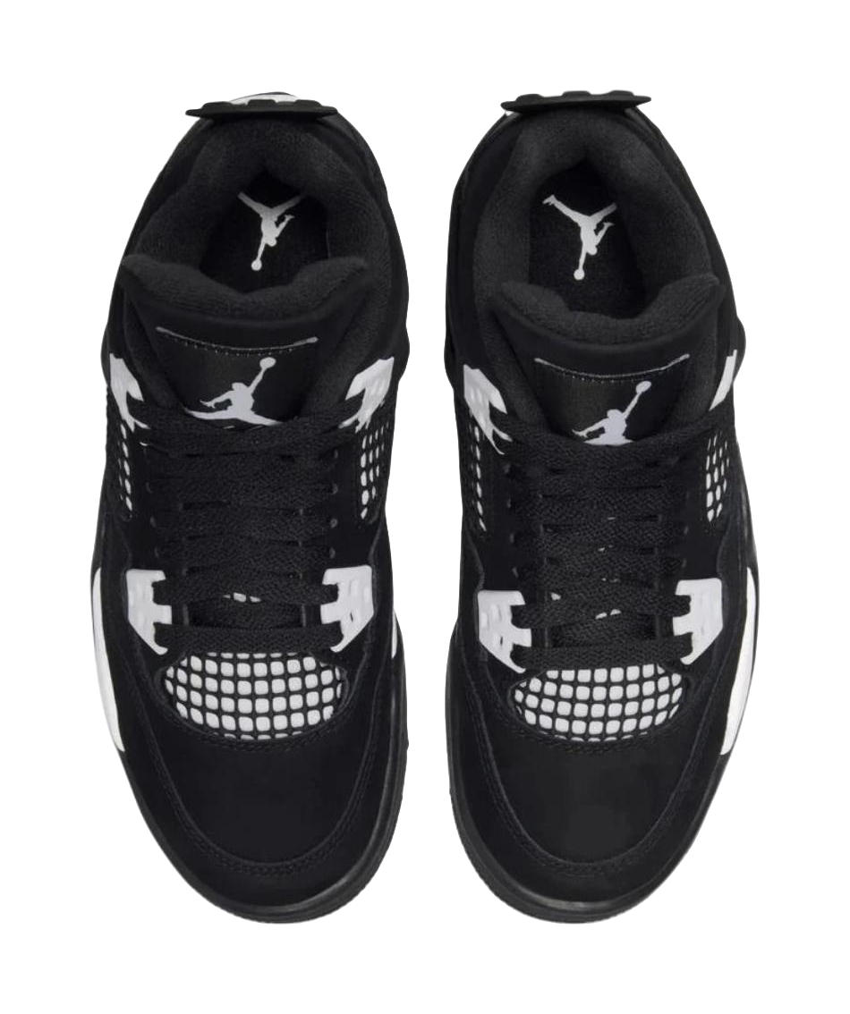 Jordan 4 Retro White Thunder GS  vjsneaker.com
