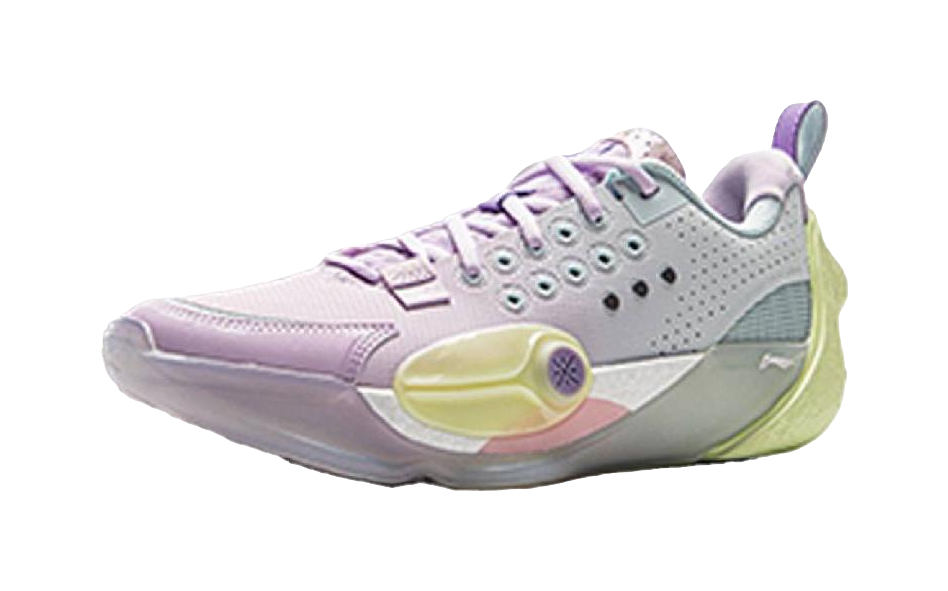 Li Ning Children's Basketball City 13 Comfortable, Versatile, Wear resistant, Low cut Children's Basketball Shoes Purple Unisex  VJSNEAKER