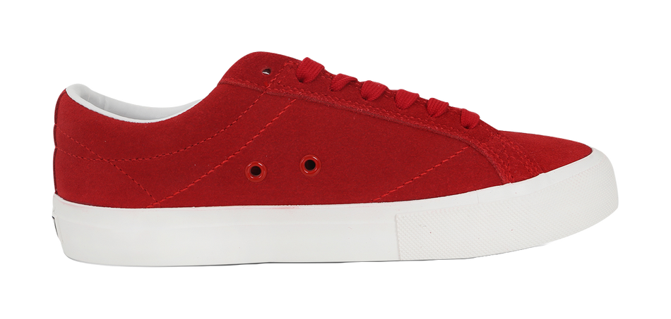 Ollieskate Abrasion Resistant Skateboard Shoes Unisex Red
