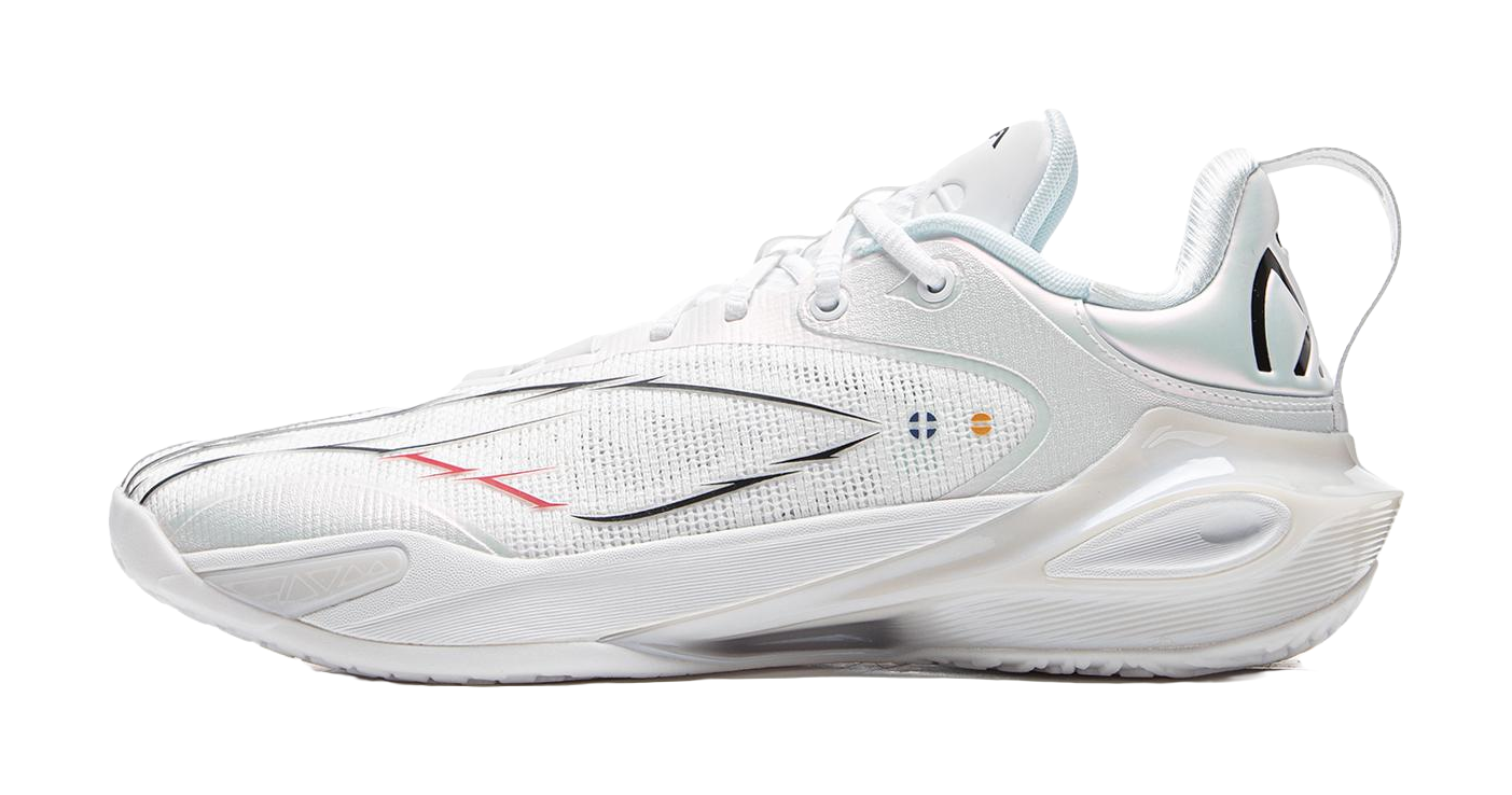 LiNing Flash Strike 11 Supportive And Elastic Low top Basketball Shoes Mens Standard White  VJSNEAKER