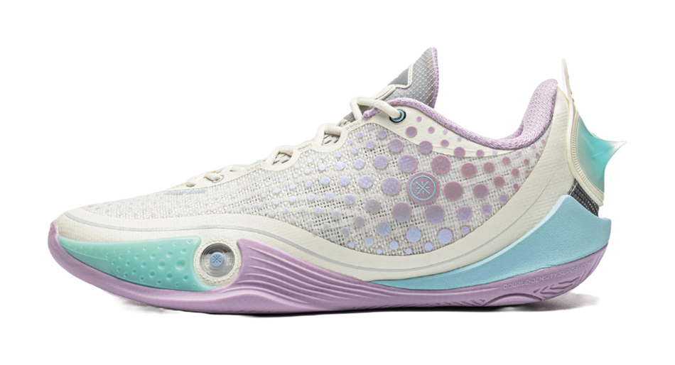 Li-Ning Wade 808 6 Ultra "Cotton Candy" ABAW009-1 - Low Basketball Shoe Unisex White