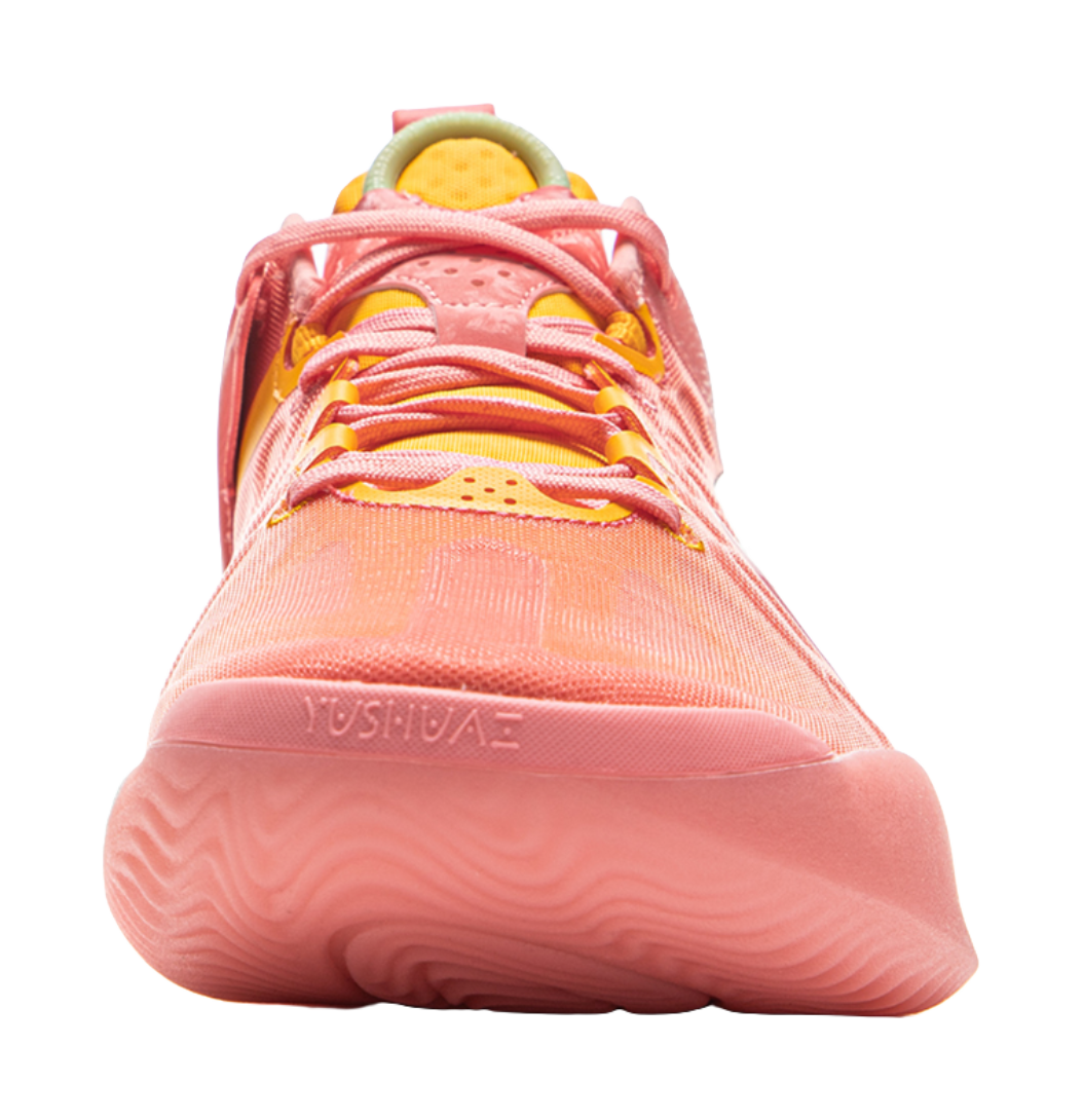 Li Ning Yushuai 19V2 Basketball Shoes Mens Low top Pink Orange  VJSNEAKER