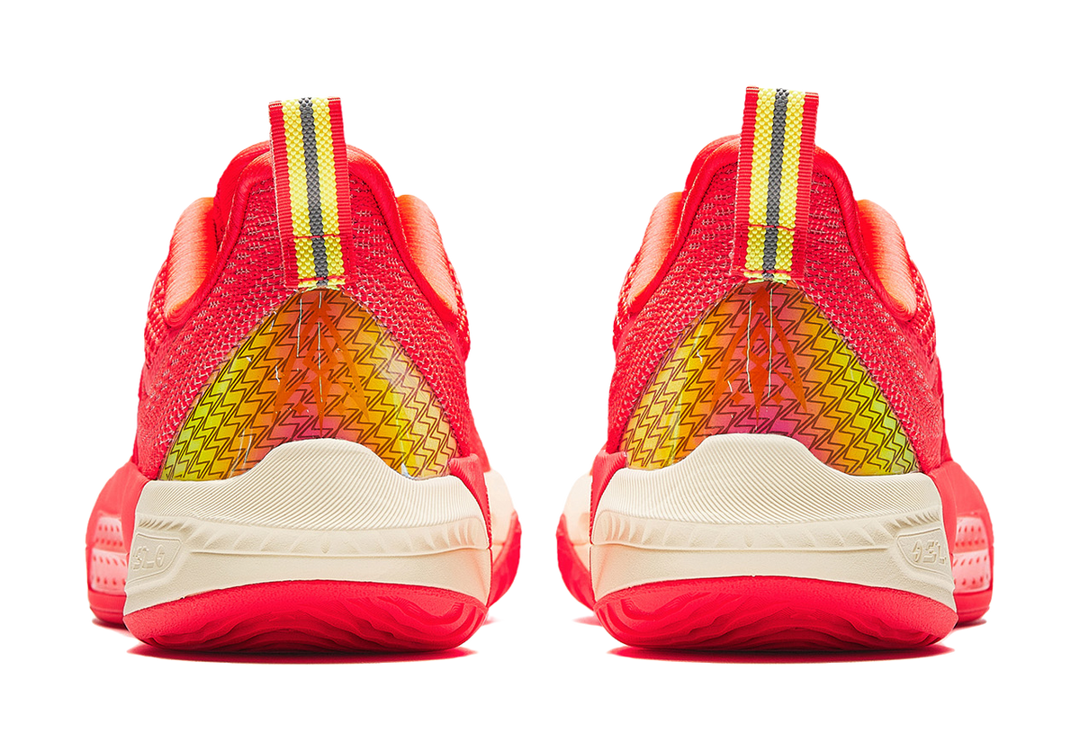 ANTA Shock Quick Decision 7 "Journey" 112611607-5 - Basketball Shoe Unisex Neon Bright Dark Red