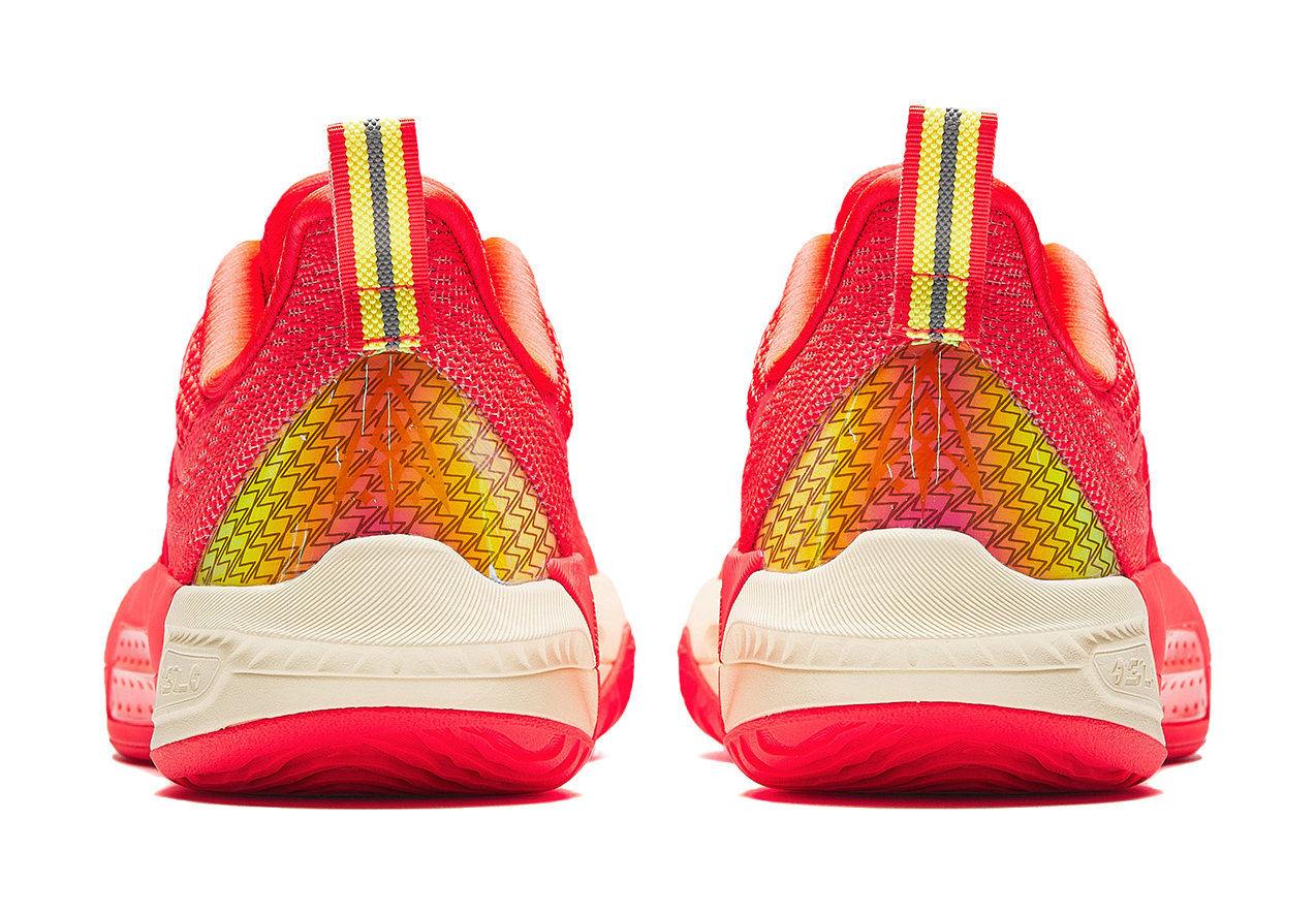 ANTA Shock Quick Decision 7 "Journey" 112611607-5 - Basketball Shoe Unisex Neon Bright Dark Red